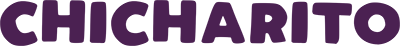 The children's book title 'Chicharito' written in purple against a white background.