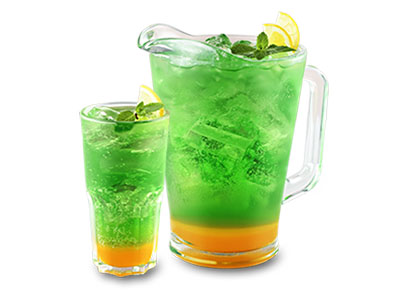 Tropical Soda Mocktail Drink